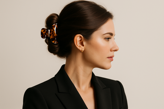 Choosing the Right Material: Resin vs. Acetate Hair Claw Clips – Which is Best for You?