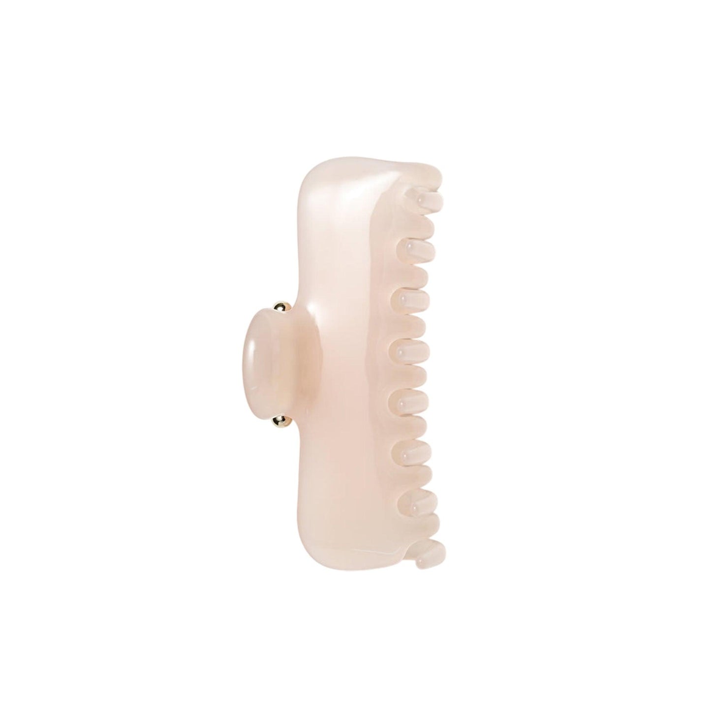No. 4 Claw Clip in Pink Champagne bio-acetate go-to essentials undo hair claw big sale designer tortoise shell hair claw clip durable pink butterfly flat online wholesale hair pin hair accessories french barrettes for thick hair styles women.