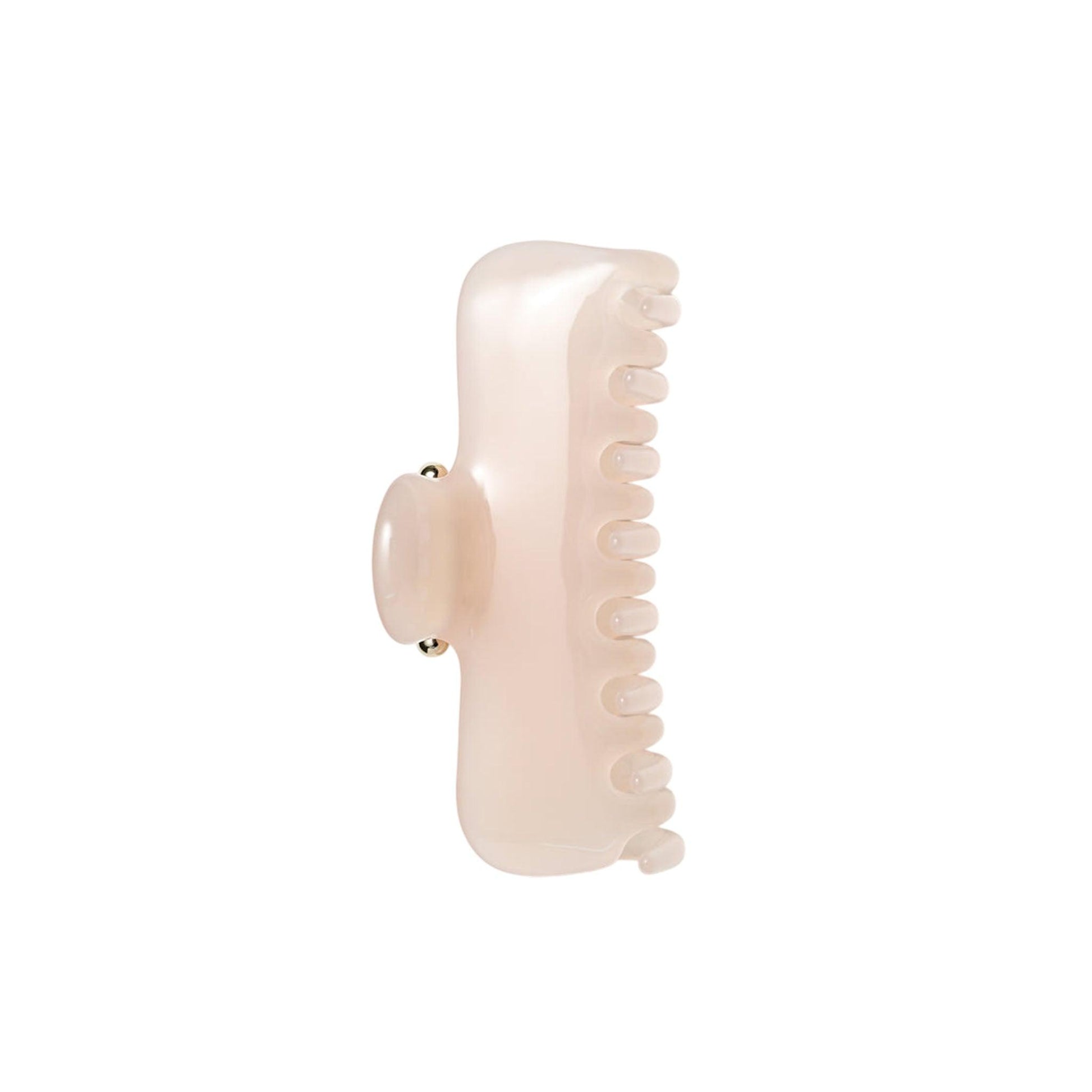 No. 4 Claw Clip in Pink Champagne bio-acetate go-to essentials undo hair claw big sale designer tortoise shell hair claw clip durable pink butterfly flat online wholesale hair pin hair accessories french barrettes for thick hair styles women.