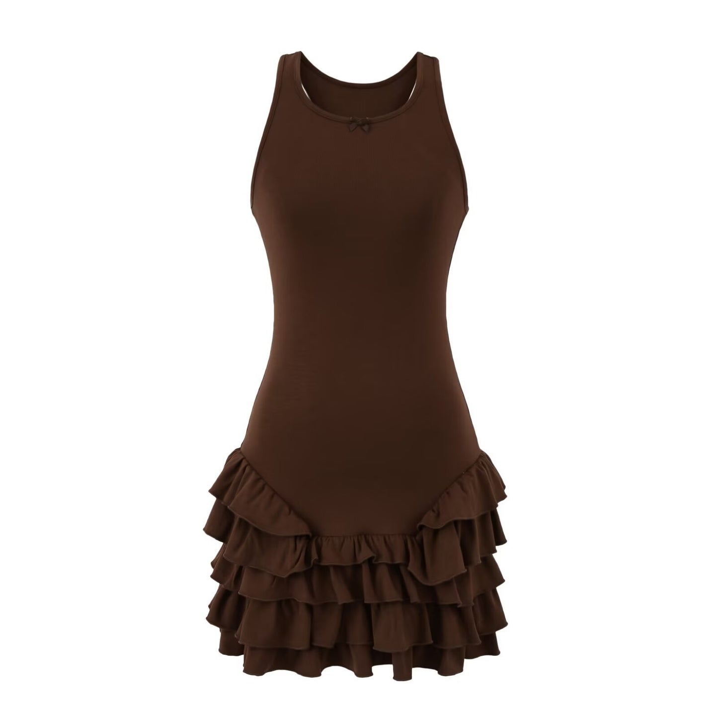 Frill Tank Dress my mum made it coupon sale code skirt puffer bag dress white crop top girl cute clothing mindfully outfits cottagecore cotton good quality comfy chic vacation daily