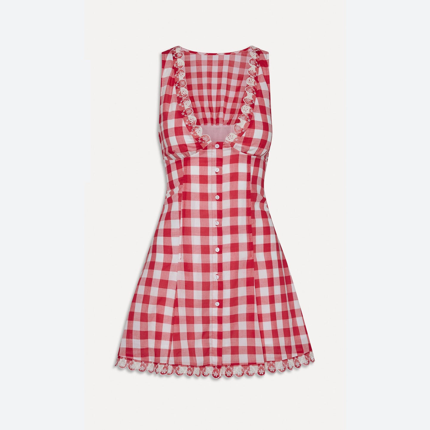 Farm Gingham Mini Dress
