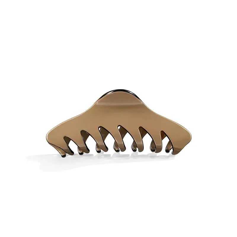 Caslida Large Hair Claw bio-acetate go-to essentials emijay discount large big sale designer Sephora hair claw clip durable pink butterfly flat feminine, high-quality hair accessories like statement Nordstrom hair pin french barrettes for all hair types