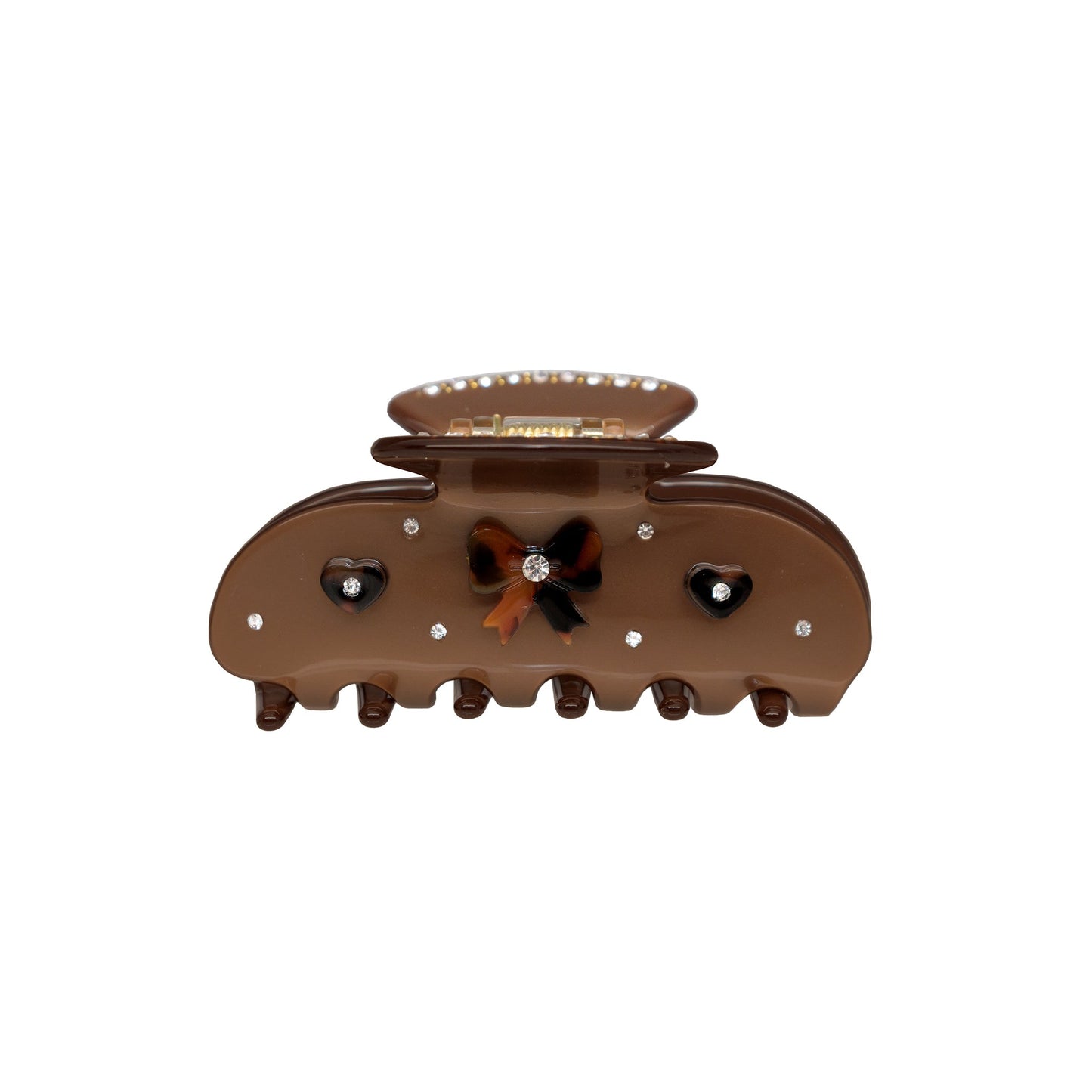 Sweetheart Eyes Clip in in Cocoa Cashmere