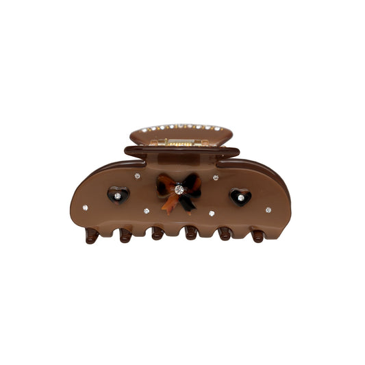 Sweetheart Eyes Clip in in Cocoa Cashmere