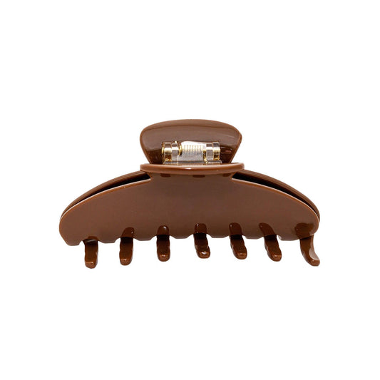 Big Effing Clip in TOASTED bio-acetate go-to essentials emijay discount large big sale designer Sephora hair claw clip durable pink butterfly flat feminine, high-quality hair accessories like statement Nordstrom hair pin french barrettes for all hair types