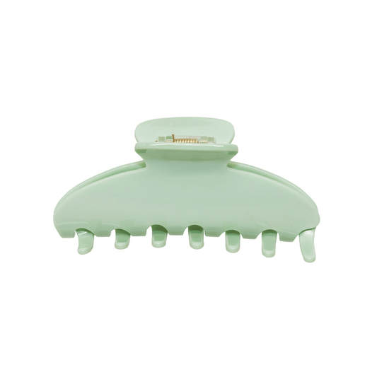Big Effing Clip in Pistachio bio-acetate go-to essentials emijay discount large big sale designer Sephora hair claw clip durable pink butterfly flat feminine, high-quality hair accessories like statement Nordstrom hair pin french barrettes for all hair types