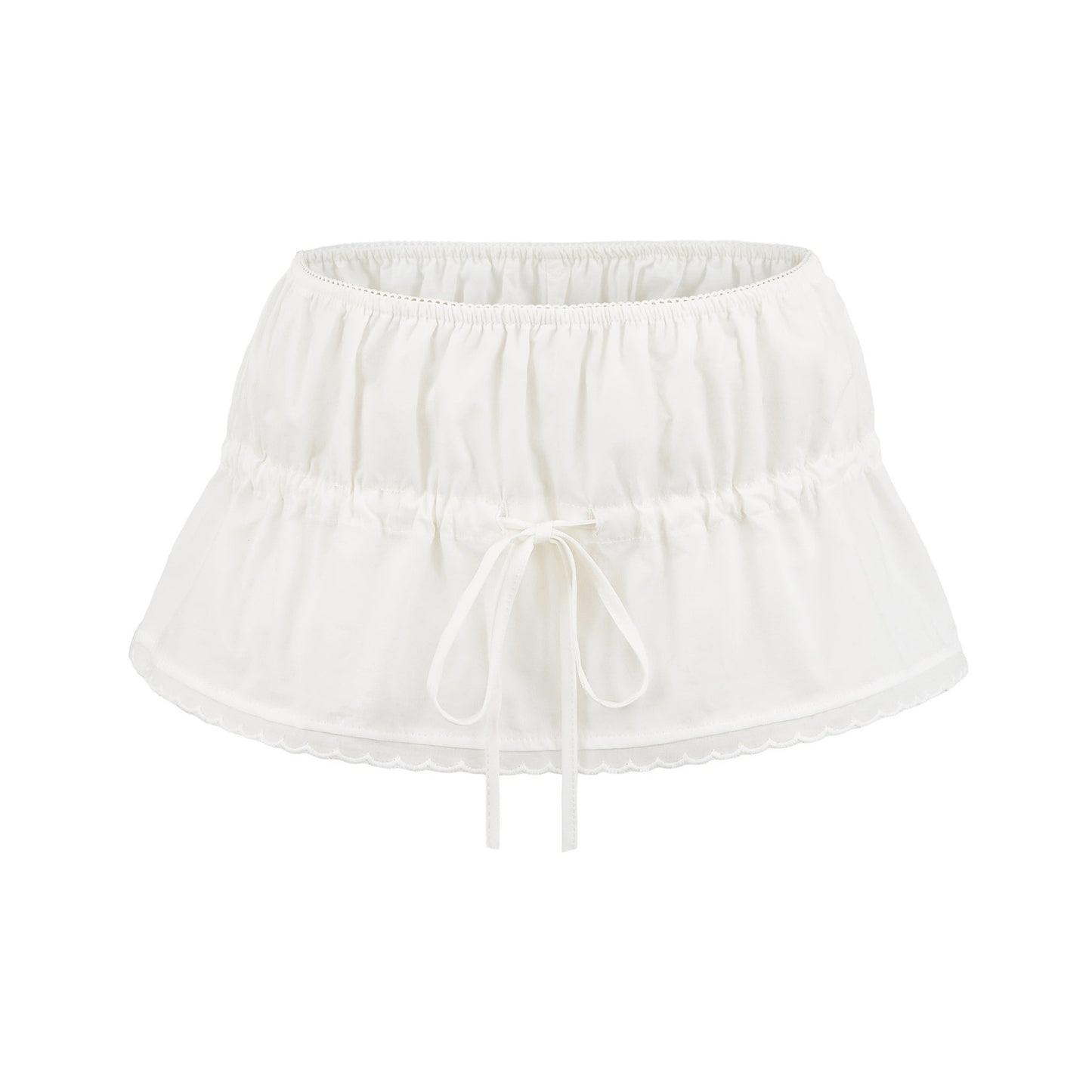 BOHO CHIC LACE-UP TOP & BOHO CHIC LACE-UP MINI SKORT