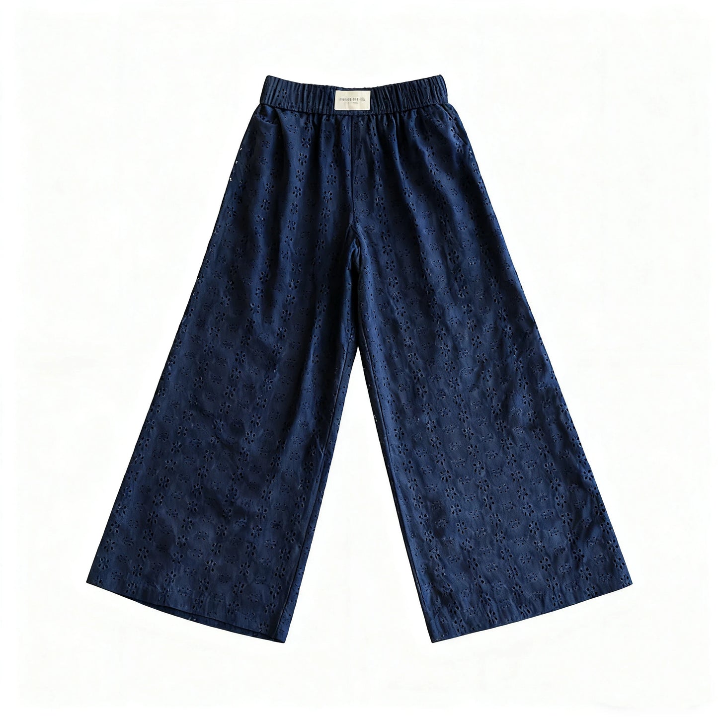 Navy Lazy Daisy Pants