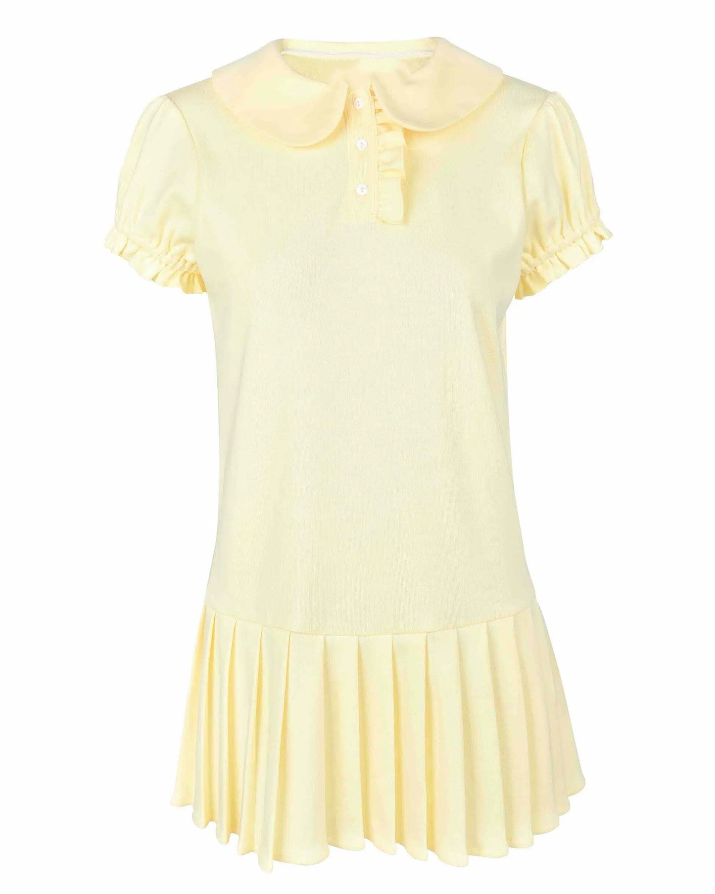 Citrine Polo Mini Pleat Dress my mum made it coupon sale code skirt puffer bag dress white crop top girl cute clothing mindfully outfits cottagecore cotton good quality comfy chic vacation daily