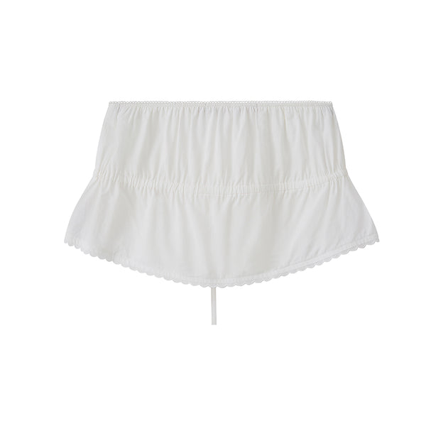BOHO CHIC LACE-UP TOP & BOHO CHIC LACE-UP MINI SKORT