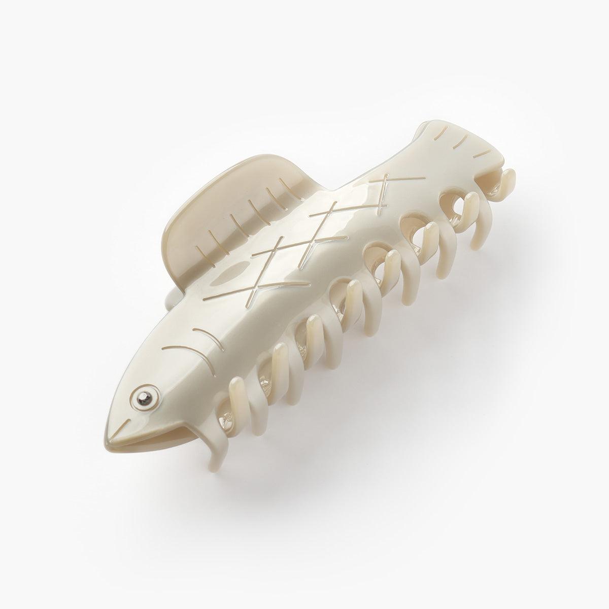 Jennie Sea Herring Fish Claw bio-acetate lightweight high quality winona irene big sale designer tortoise shell hair claw clip durable pink butterfly flat online wholesale hair pin hair accessories french barrettes for thick hair styles women.