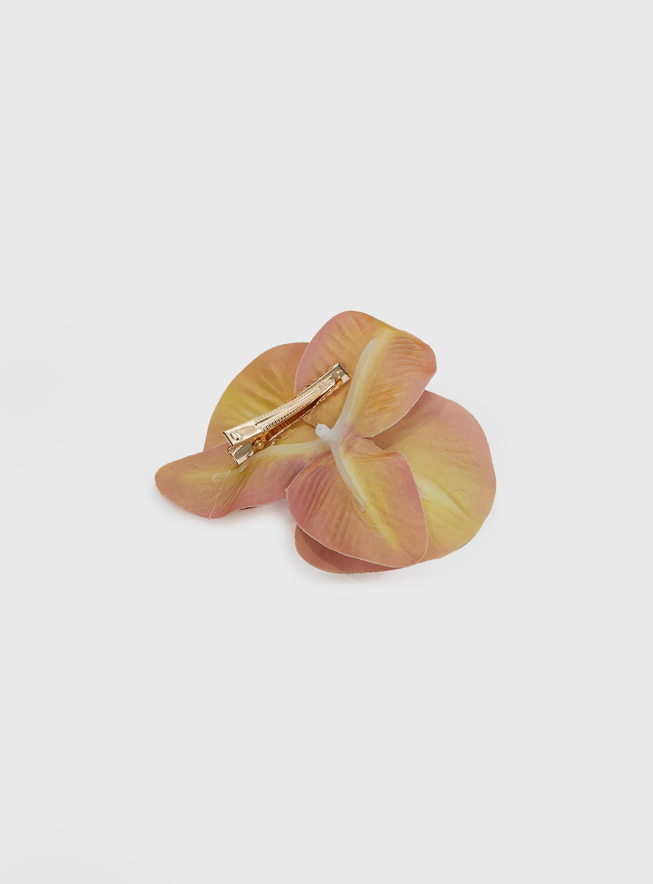 Azurah yellow flower hair clip