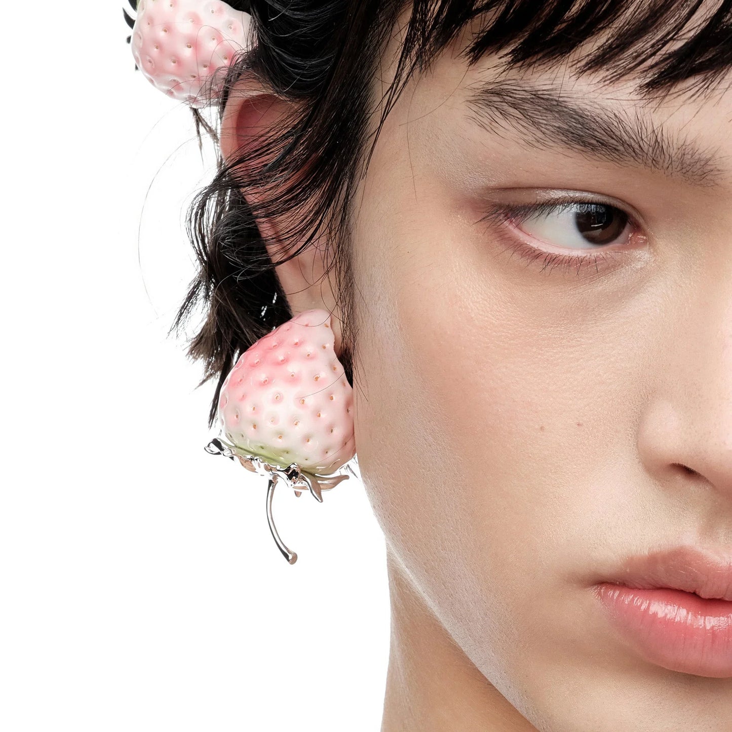 Paradise / Strawberry Gemstone Earring