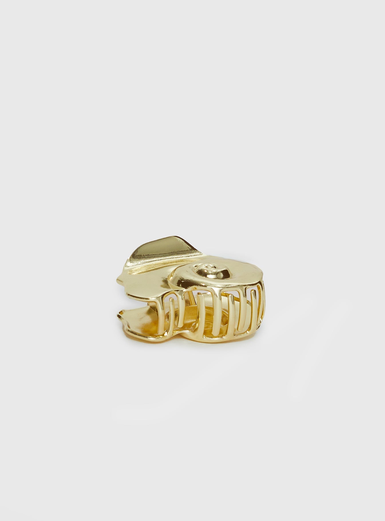 Sun will rise Spiral gold hair clip