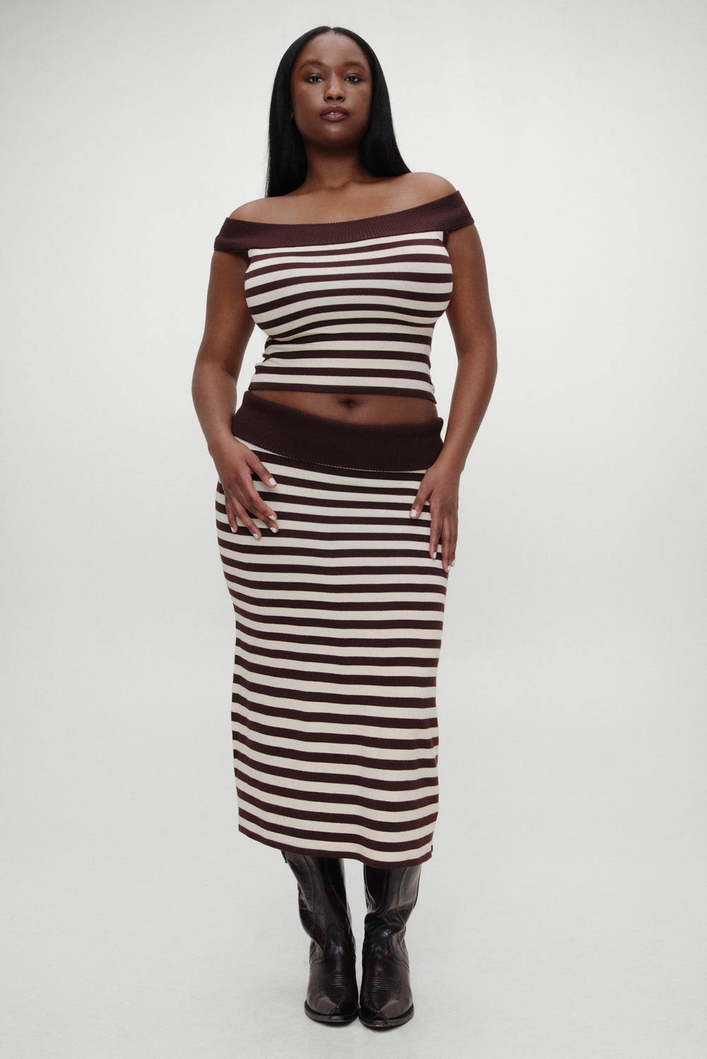 Saloon Knit Mini Dress