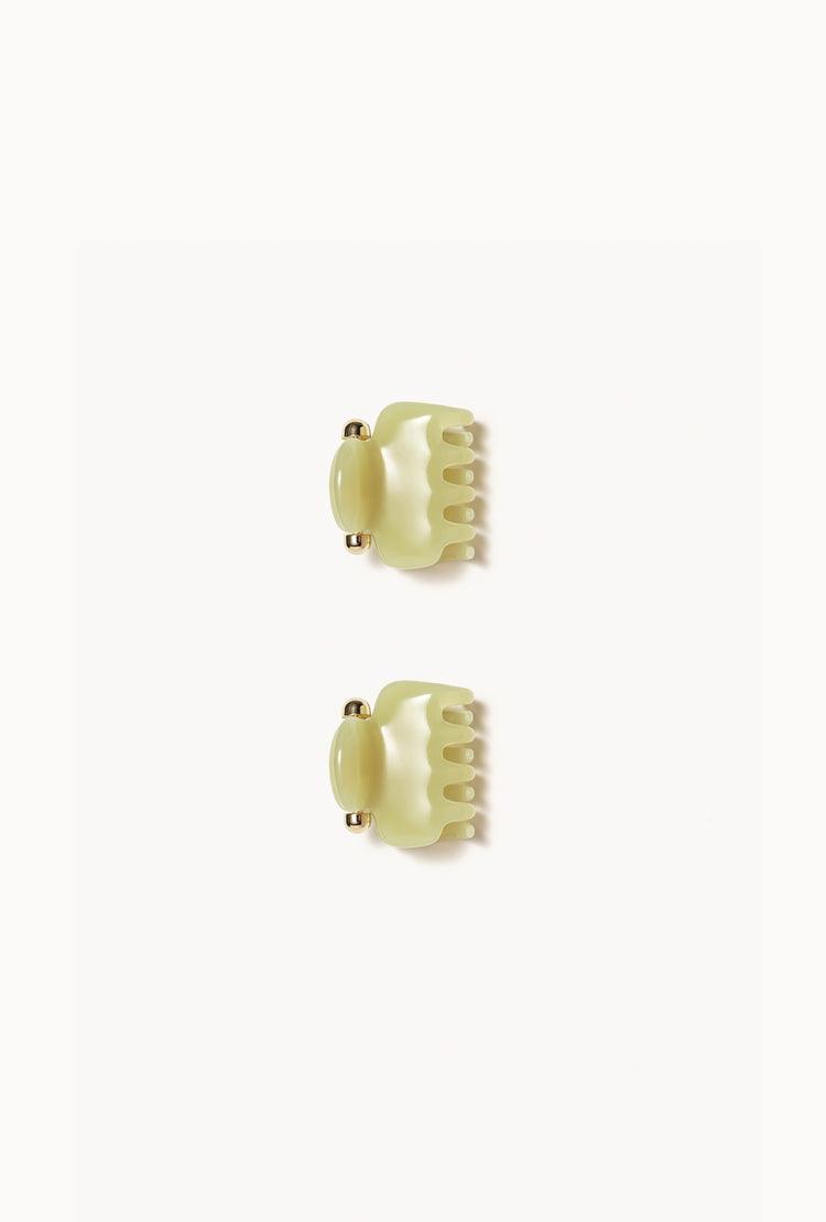 No. 2 Claw Clip In Avocado bio-acetate go-to essentials undo hair claw big sale designer tortoise shell hair claw clip mid-size accessory versatile for styling half-ups or full twists effortlessly.