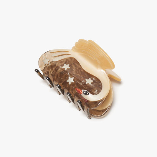 Cygnus Swan Star Jennie inspired cute bio-acetate winona irene big sale tortoise shell hair claw clip cute butterfly flat online wholesale hair pin hair accessories french barrettes for thick hair styles women.