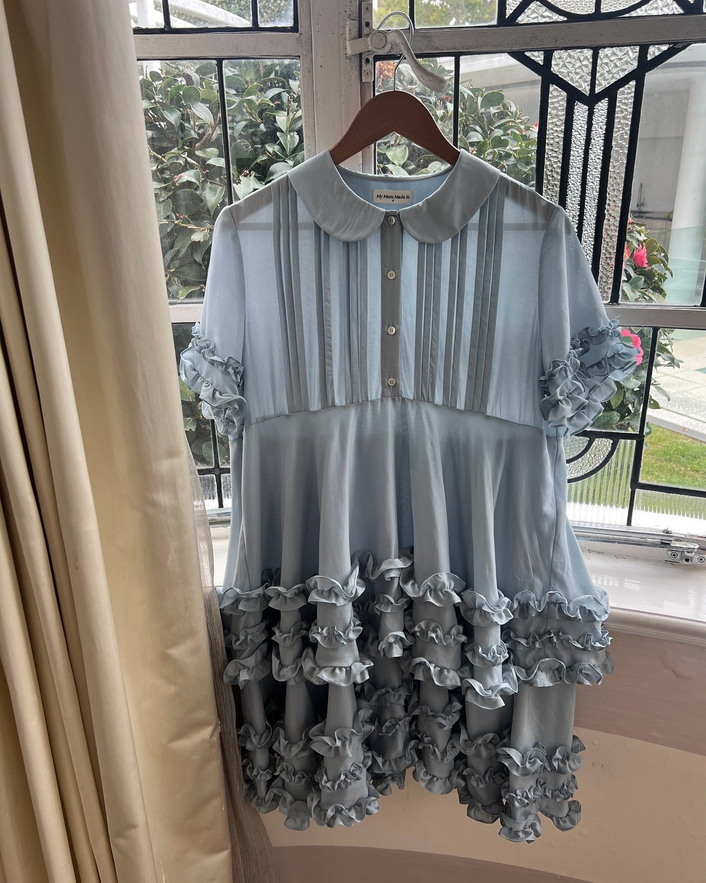 Ruffle Tea Dress - Bluewishes