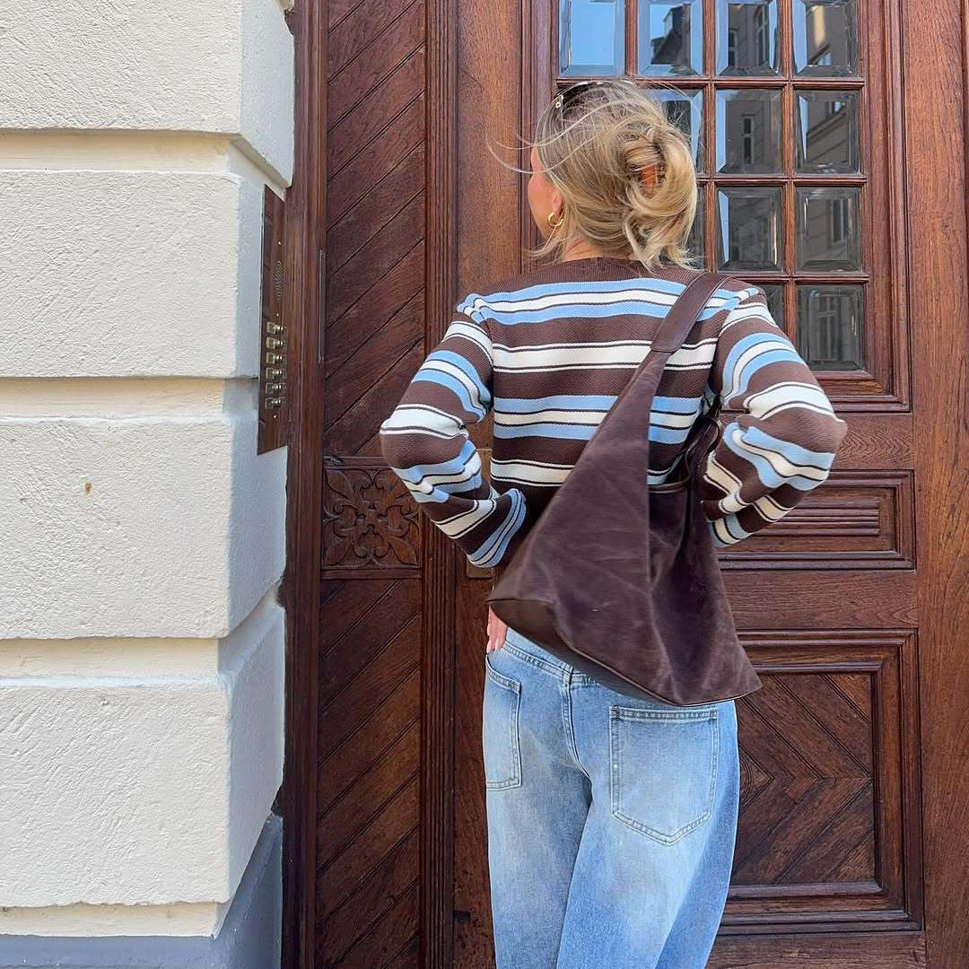 Texas V neck Knit Cardigan