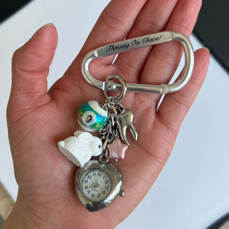 Thriving On Chaos Charm Carabiner