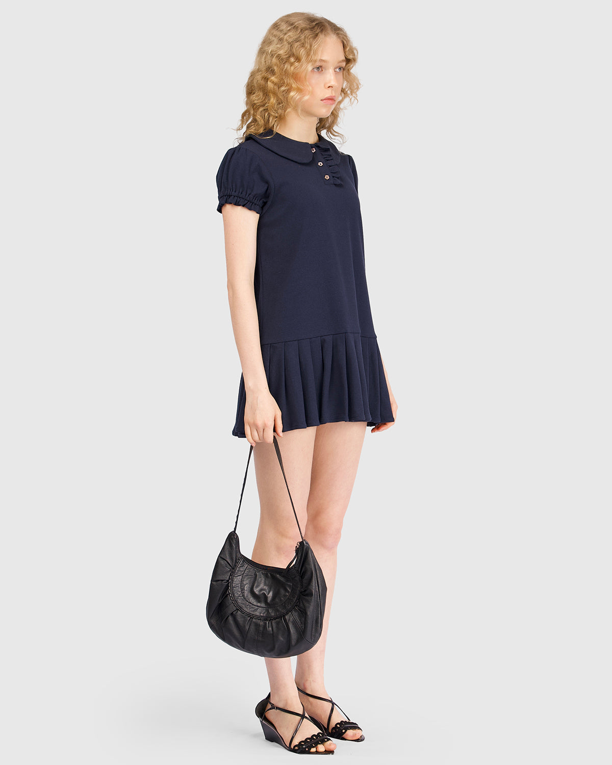 Citrine Polo Mini Pleat Dress my mum made it coupon sale code skirt puffer bag dress white crop top girl cute clothing mindfully outfits cottagecore cotton good quality comfy chic vacation daily