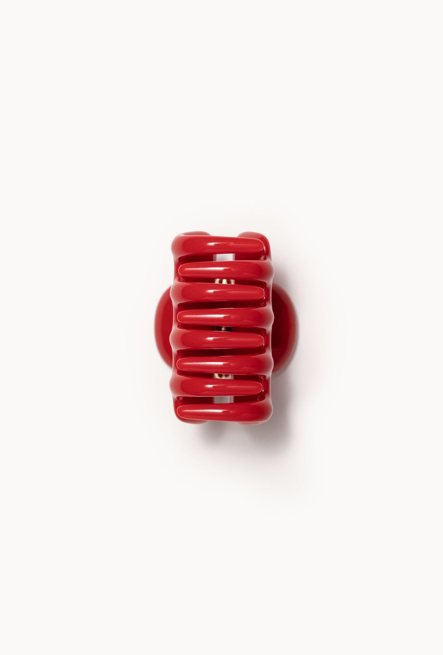 No. 2 Claw Clip Red Rosso bio-acetate go-to essentials undo hair claw big sale designer tortoise shell hair claw clip mid-size accessory versatile for styling half-ups or full twists effortlessly.