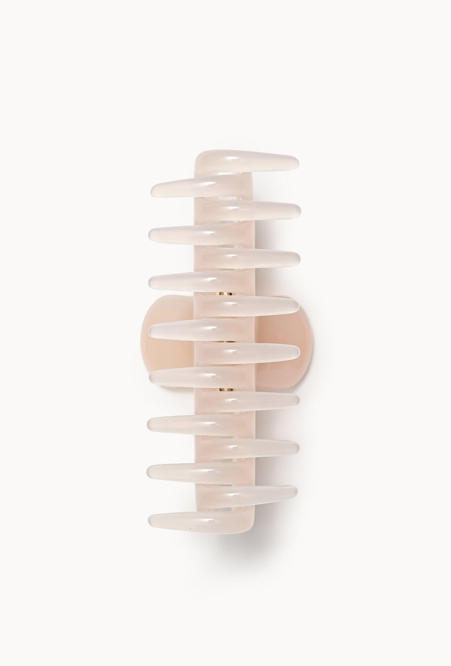 No. 4 Claw Clip in Pink Champagne bio-acetate go-to essentials undo hair claw big sale designer tortoise shell hair claw clip durable pink butterfly flat online wholesale hair pin hair accessories french barrettes for thick hair styles women.
