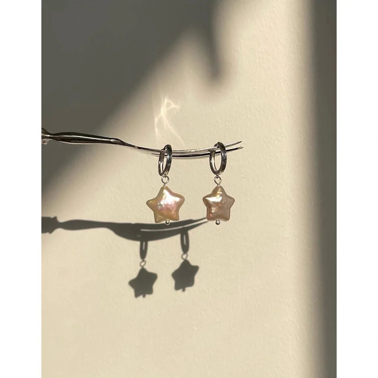 Stella Freshwater Pearl Star Earrings vacation essentials women