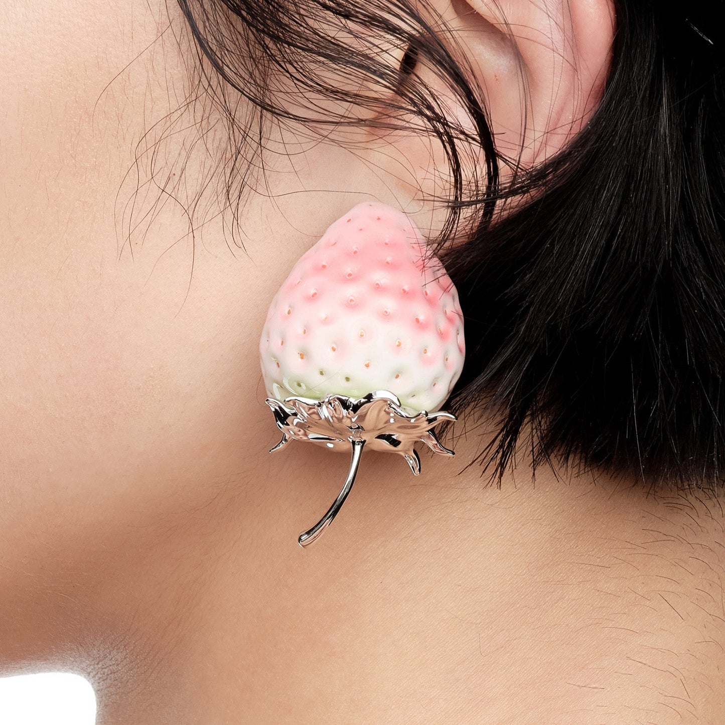 Paradise / Strawberry Gemstone Earring