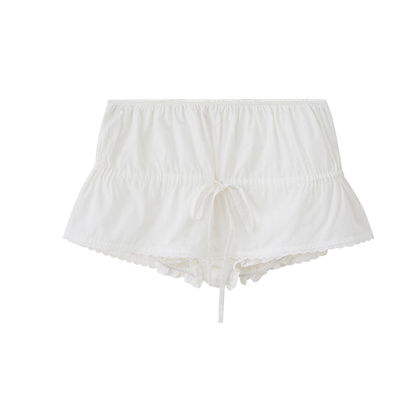 BOHO CHIC LACE-UP TOP & BOHO CHIC LACE-UP MINI SKORT