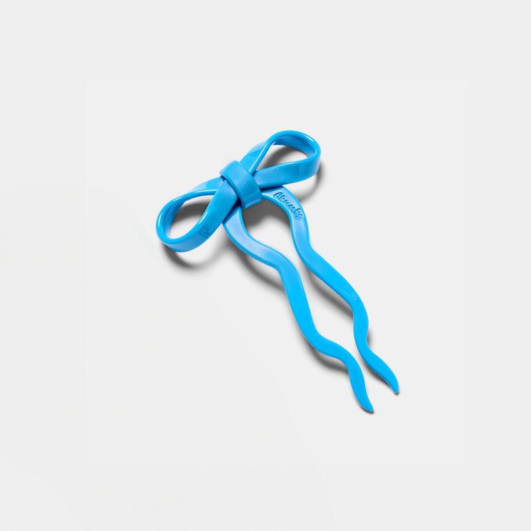 BowsAtelier Large Bow Hairpin in blue - Stylish Hair Clip for Women's blonde long hair  Fashion Chunks big sale