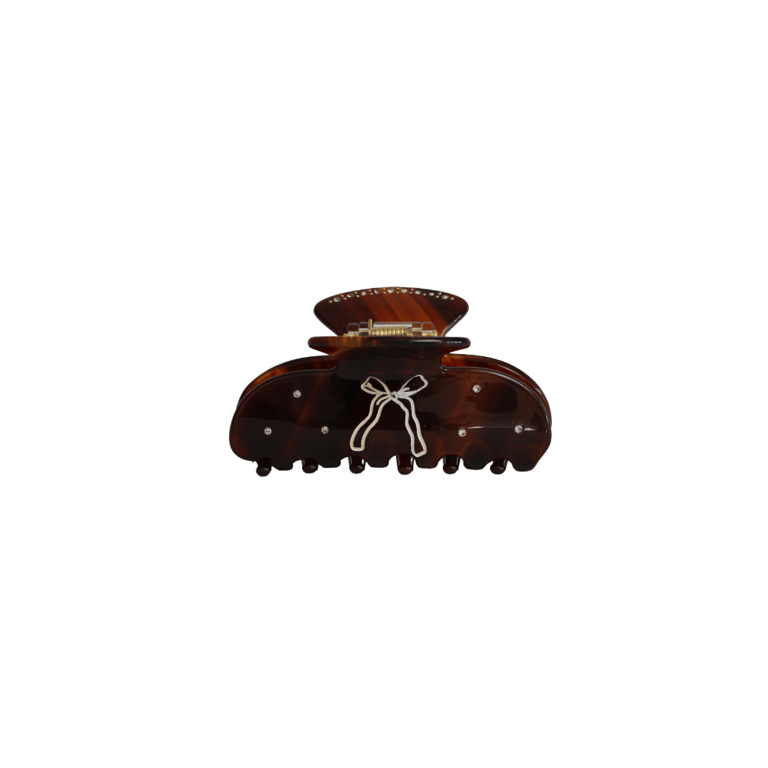 PETIT COCO IN SWEET DREAMS Jennie inspired cute bio-acetate large hair claw clip designed for elegant updos– perfect for thick hair and effortless hairstyles
