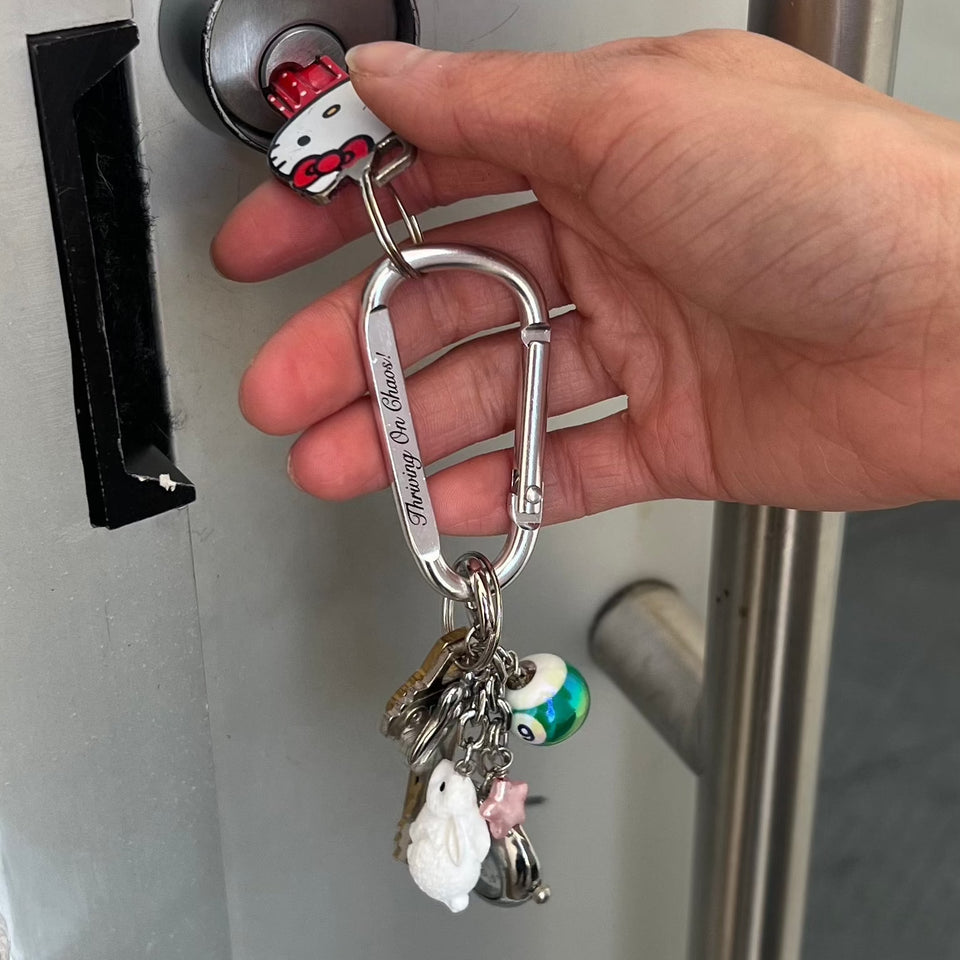 Thriving On Chaos Charm Carabiner