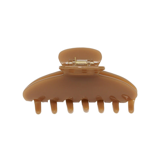 Big Effing Clip in Doe bio-acetate go-to essentials emijay emijay large octopus big sale designer tortoise shell hair claw clip durable pink butterfly flat online wholesale hair pin hair accessories french barrettes for thick hair styles women.