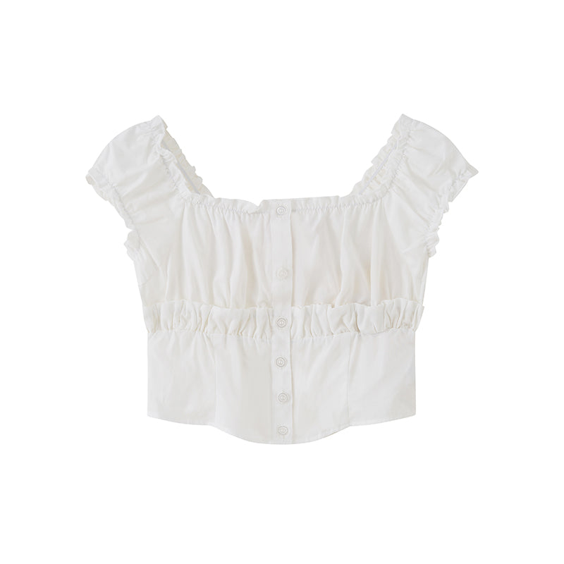 BOHO CHIC LACE-UP TOP & BOHO CHIC LACE-UP MINI SKORT