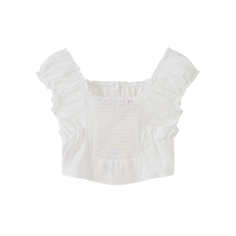 BOHO CHIC LACE-UP TOP & BOHO CHIC LACE-UP MINI SKORT