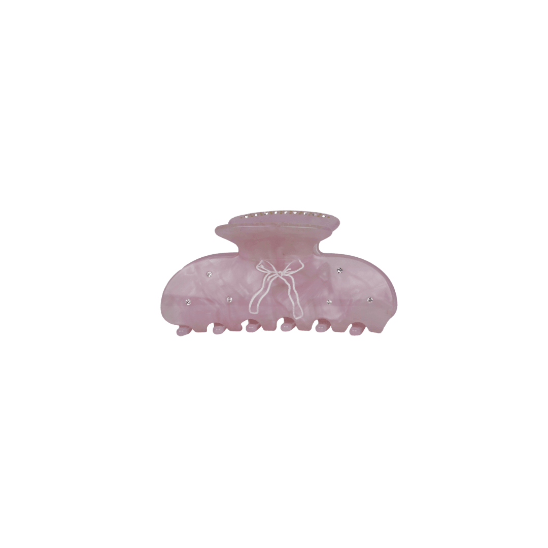 PETIT COCO IN SWEET DREAMS Jennie inspired cute bio-acetate large hair claw clip designed for elegant updos– perfect for thick hair and effortless hairstyles