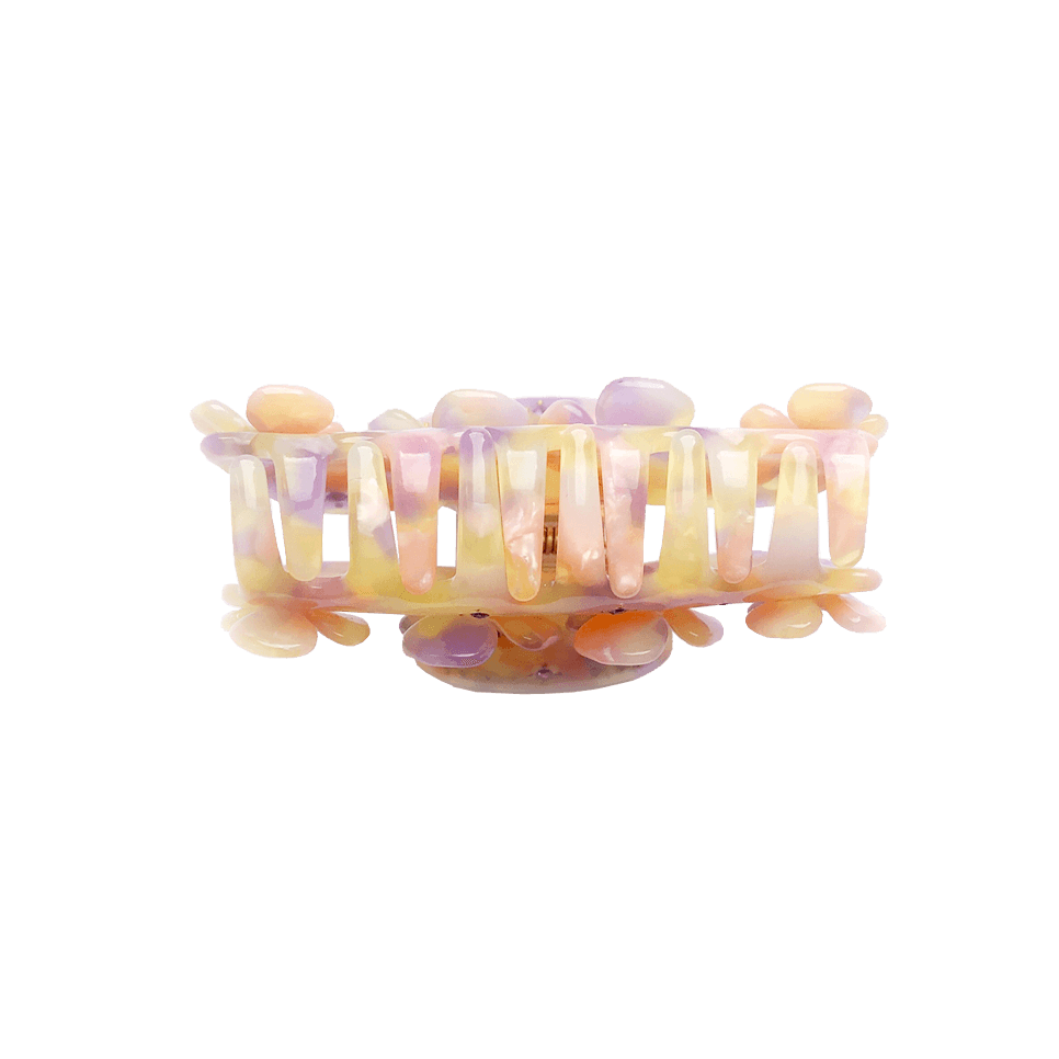 Lavender Punch high quality tort sale cute bio-acetate large lora big sale designer tortoise shell hair claw clip durable pink butterfly flat online wholesale hair pin hair accessories french barrettes for thick hair styles women.