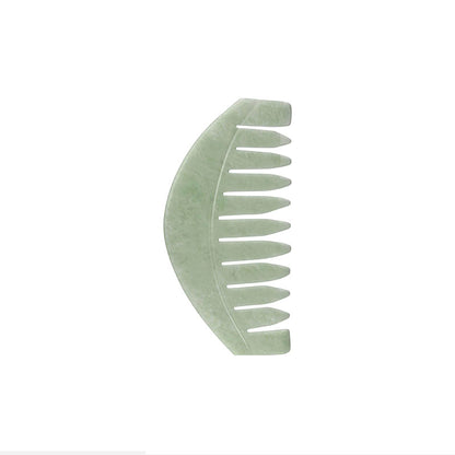 Scalp Gua Sha Tool high quality Act+Acre sale cute jade that helps reduce pain + relieve tension across the scalp, while supporting hair follicle health.