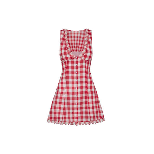 Farm Gingham Mini Dress