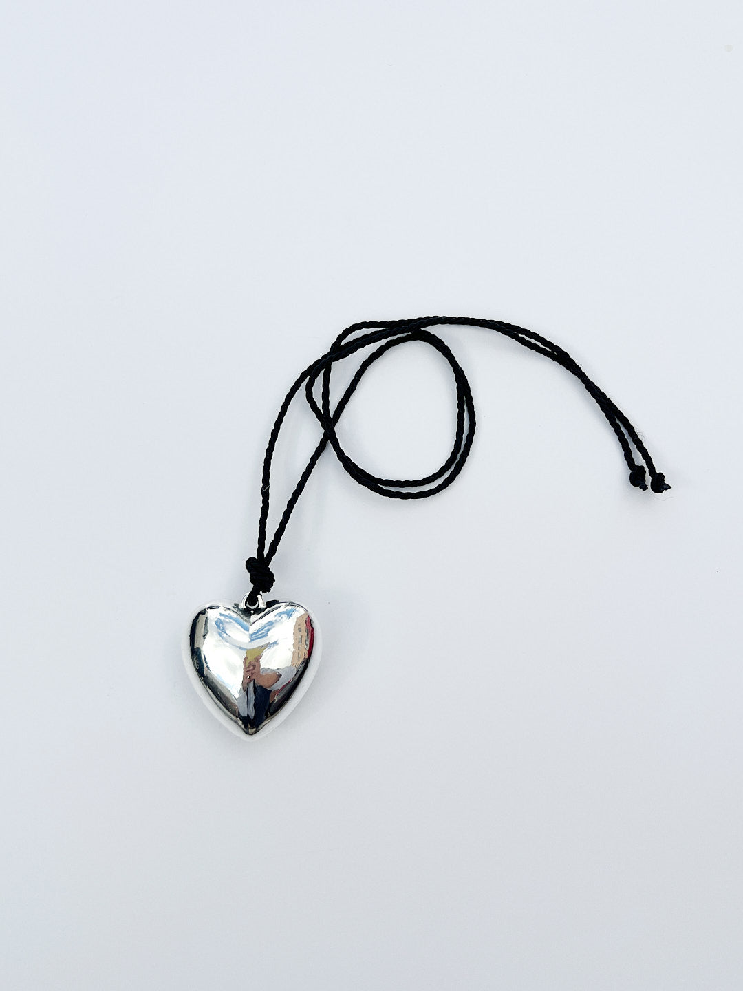 Chloe Puffy Heart Necklace