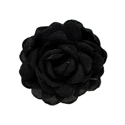 Midnight Flower bio-acetate extra large Emijay classic hair claw clips–perfect for thick hair and all hairstyles women.