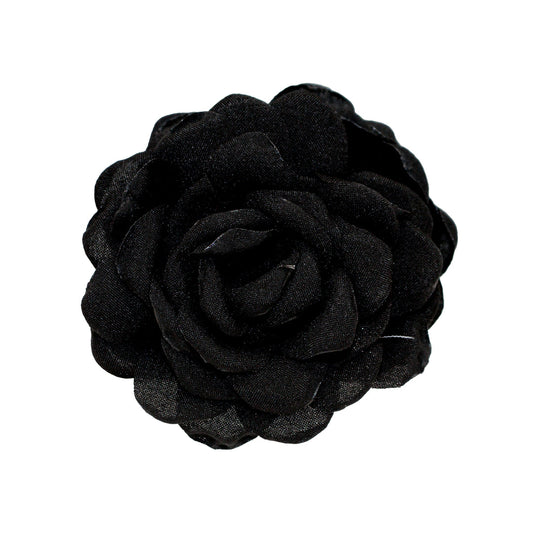 MIA CAMELLIA CLIP IN MIDNIGHT FLOWER HAIR CLIPS