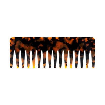 BLUE SUGAR bio-acetate extra large Emijay classic DETANGLING COMB–perfect for thick hair and all hairstyles women.