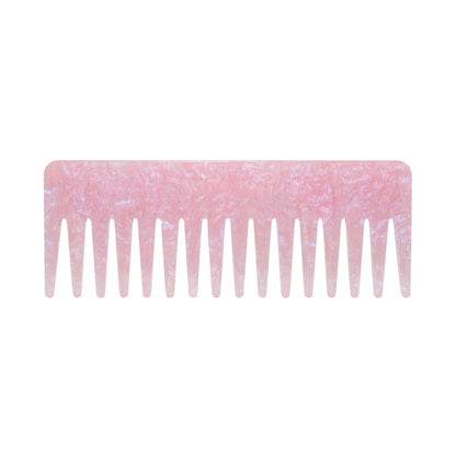 BLUE SUGAR bio-acetate extra large Emijay classic DETANGLING COMB–perfect for thick hair and all hairstyles women.