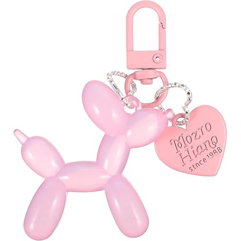 Chloe Jelly Balloon Dog Design Keychain Bag Charm Sets