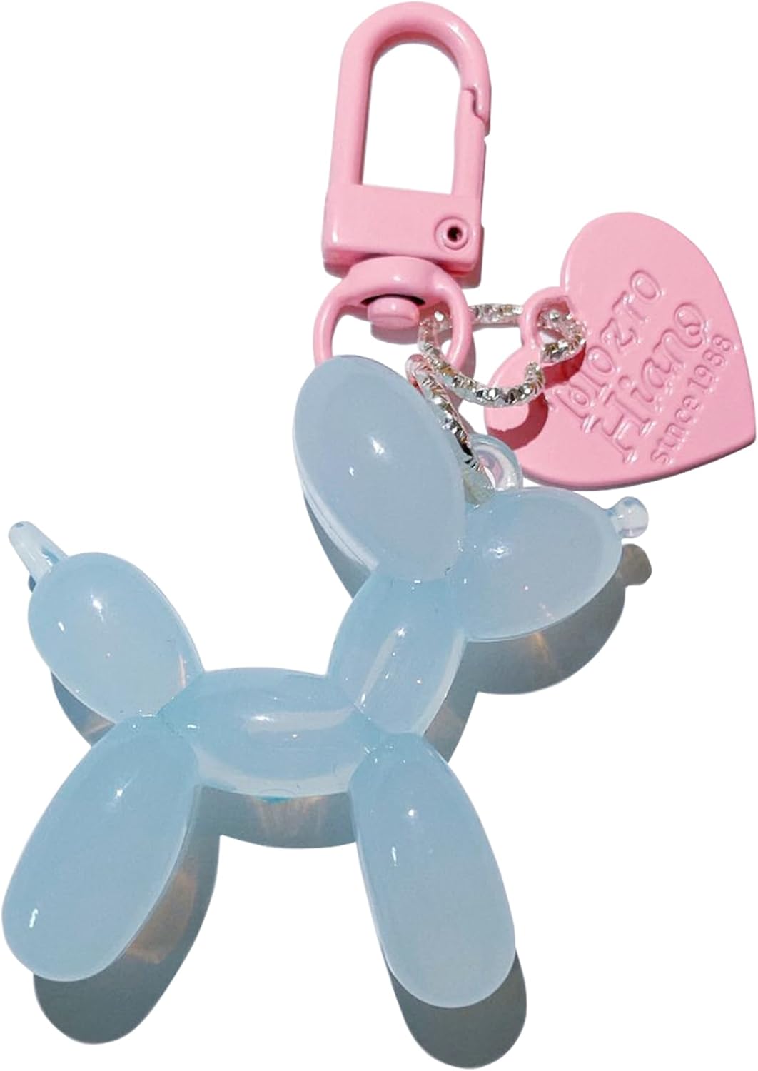 Chloe Jelly Balloon Dog Design Keychain Bag Charm Sets