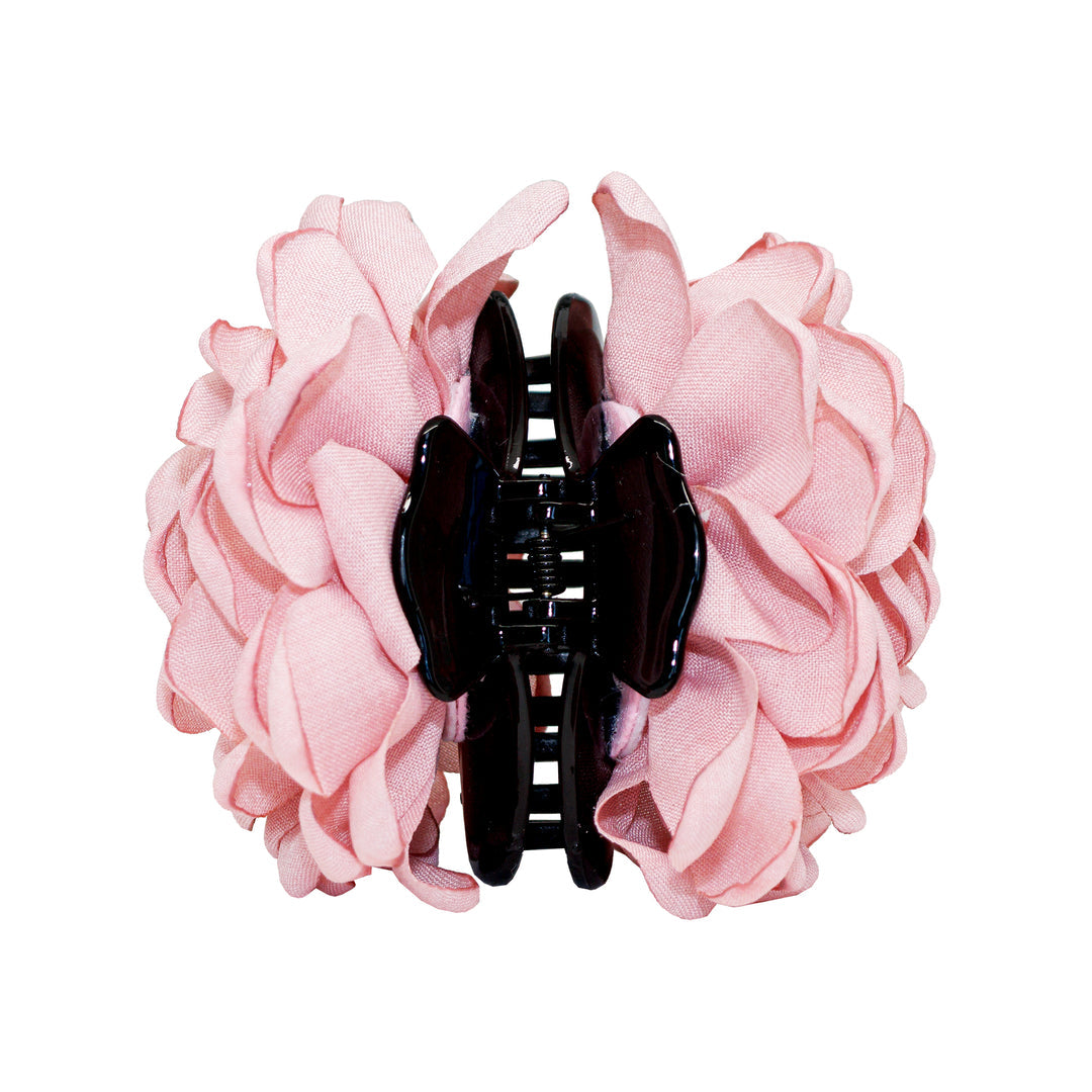 MIA ROSIE FLOWER HAIR CLIP - PALE PINK