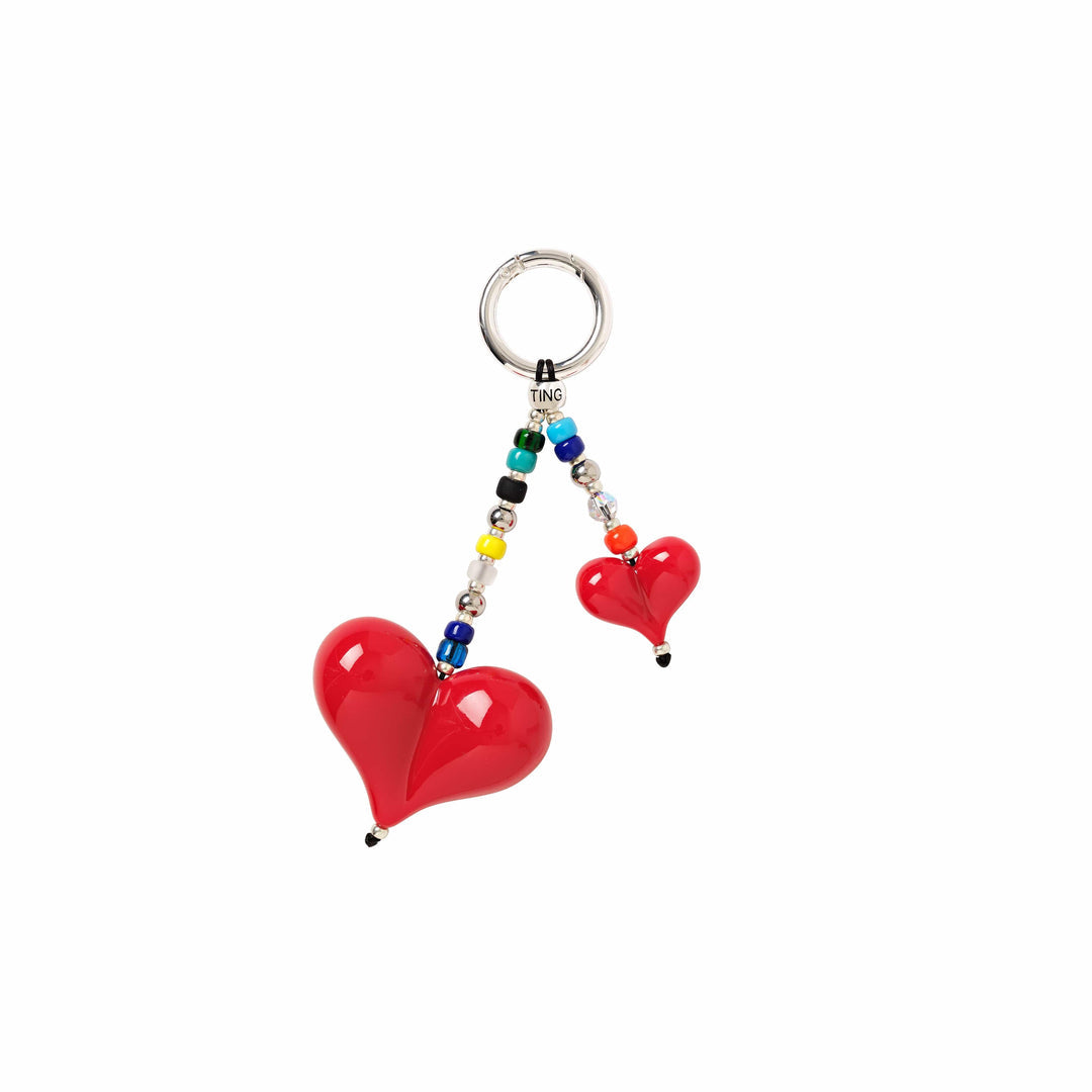 Big Love Big Ting Stringting sale bag charm crafted with high-quality colorful beads—perfect for adding a minimalist, stylish touch to handbags. A chic essential and a thoughtful gift idea for women.