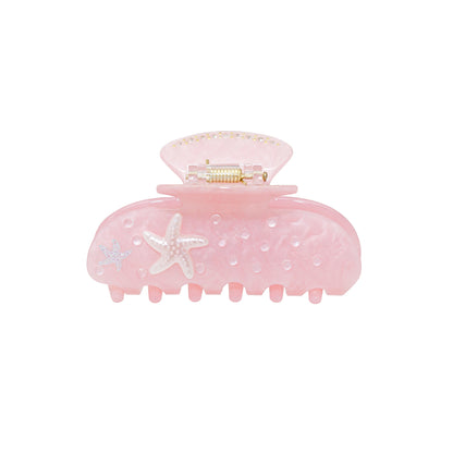 Sweetheart Clip in Pink Water Fairy bio-acetate go-to essentials emijay emijay large octopus big sale designer tortoise shell hair claw clip durable pink butterfly flat online wholesale hair pin hair accessories french barrettes for thick hair styles women. 